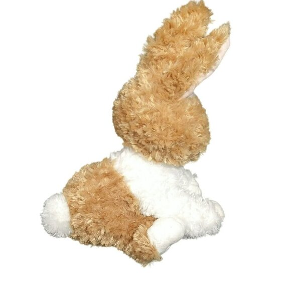 Aurora Bunny Rabbit Plush Stuffed Animal White Brown 2017 Realistic - Picture 4 of 8